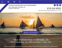 Tablet Screenshot of endologic.com